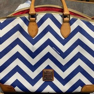Dooney & Bourke chevron satchel